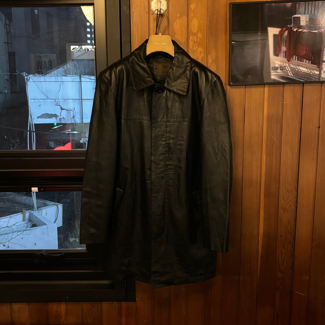vtg lambskin carcoat 상품이미지2
