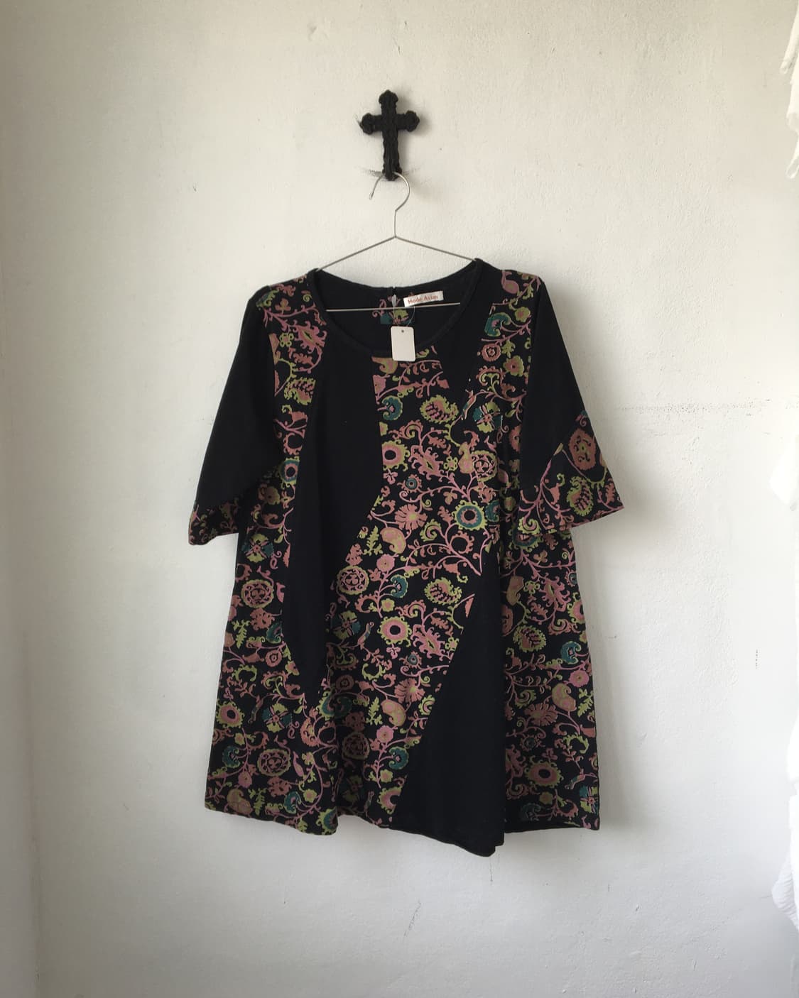 Ethnic mood patch layer onepiece 상품이미지2