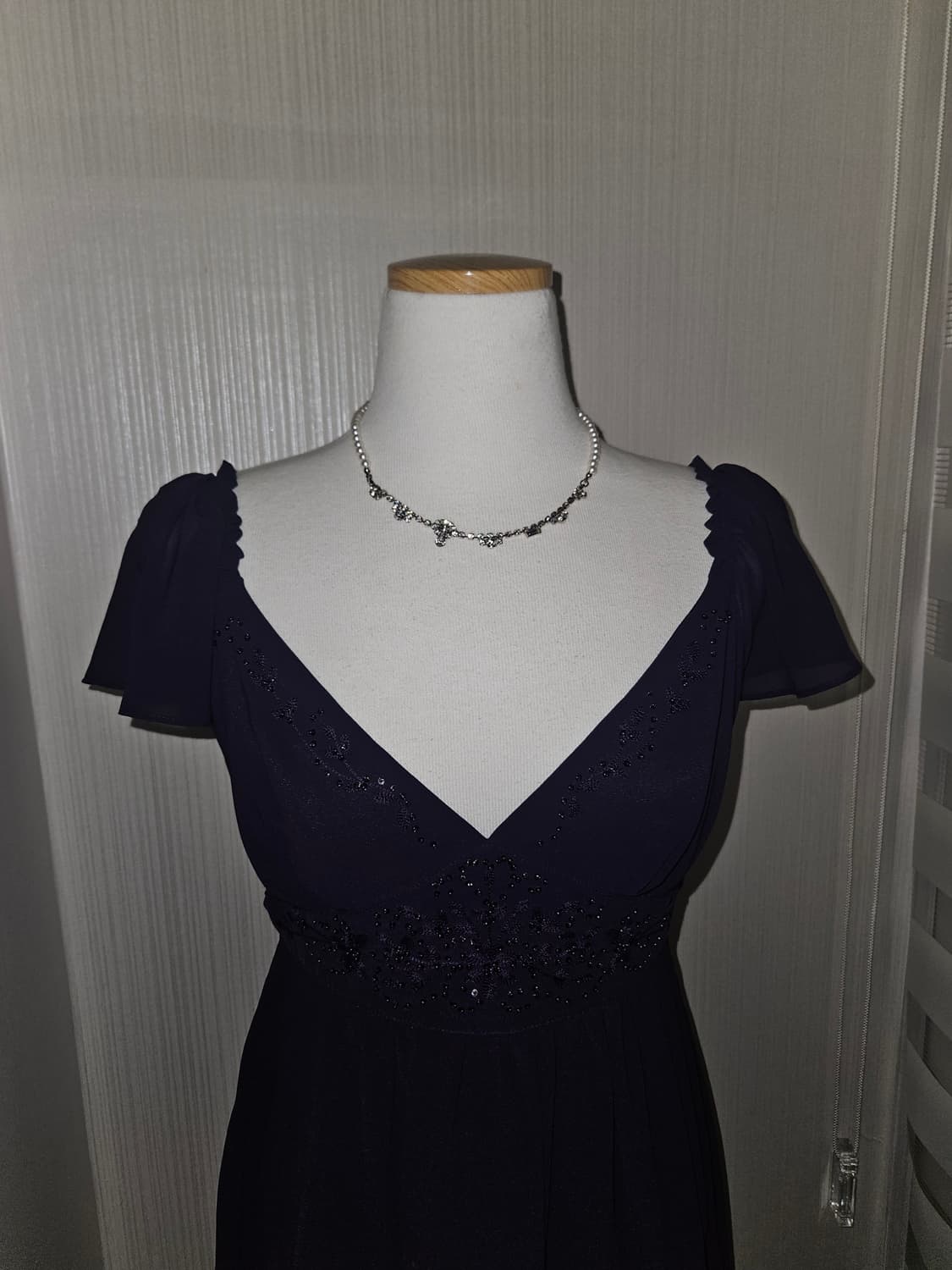 michel klein 다크퍼플 페어리 히메 드레스 상품이미지2