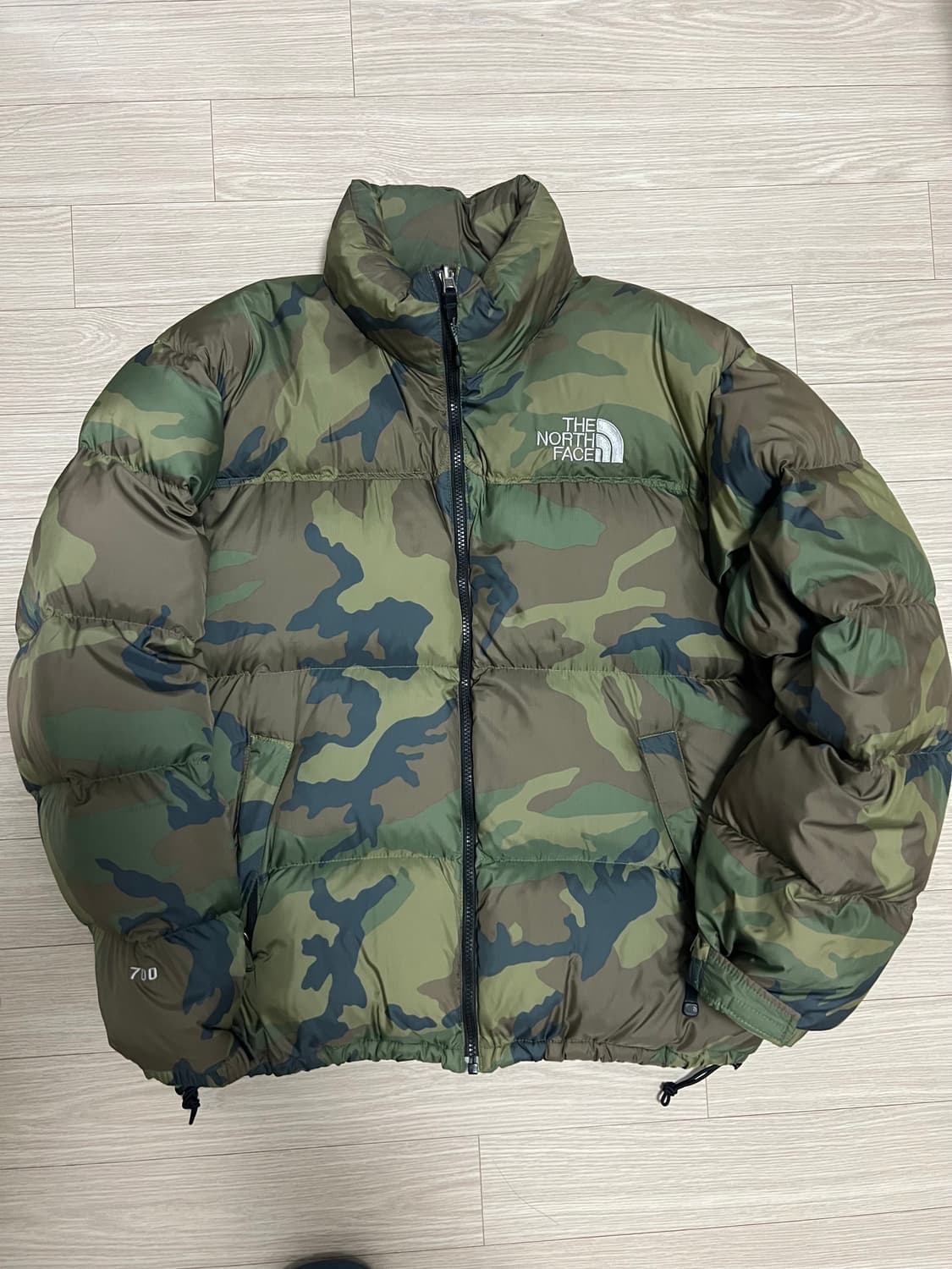 노스페이스 카모 눕시 센터로고 OG컬러 L 사이즈 상품이미지1