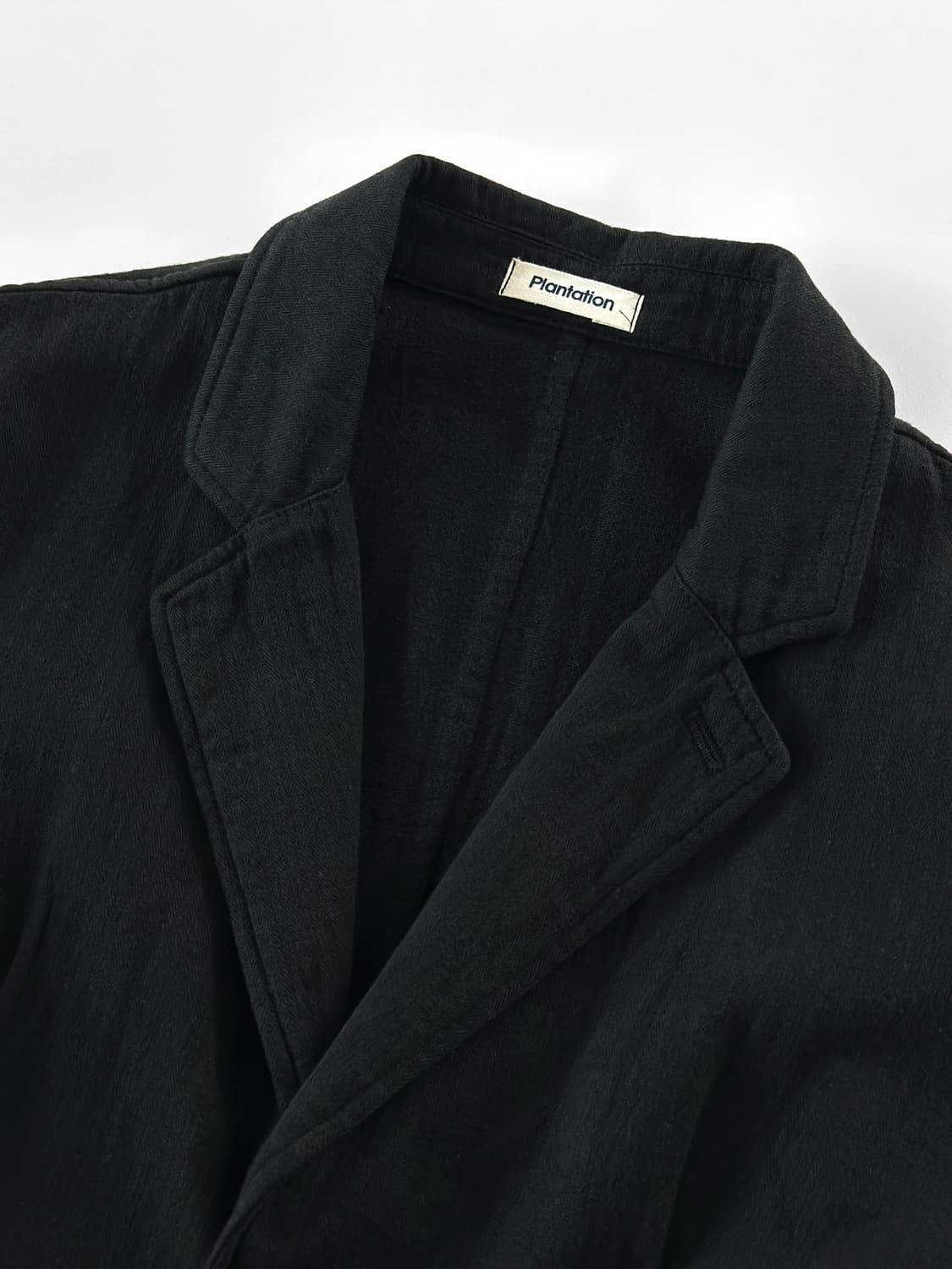 90~00s 플랜테이션 바이 이세이미야케 언더스테이티드 헤링본 자켓 상품이미지4