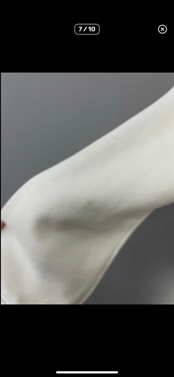 갭 로고 화이트 후드집업 A3255 상품이미지7