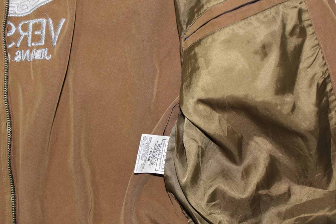 1990s 베르사체 진스꾸뛰르 메두사 나일론 집업 자켓 상품이미지5