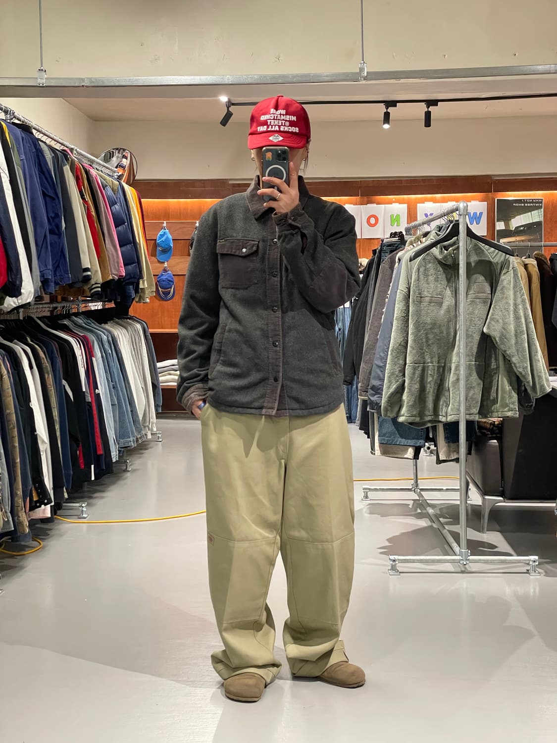 볼컴 코듀로이 울 셔츠 자켓   상품이미지4