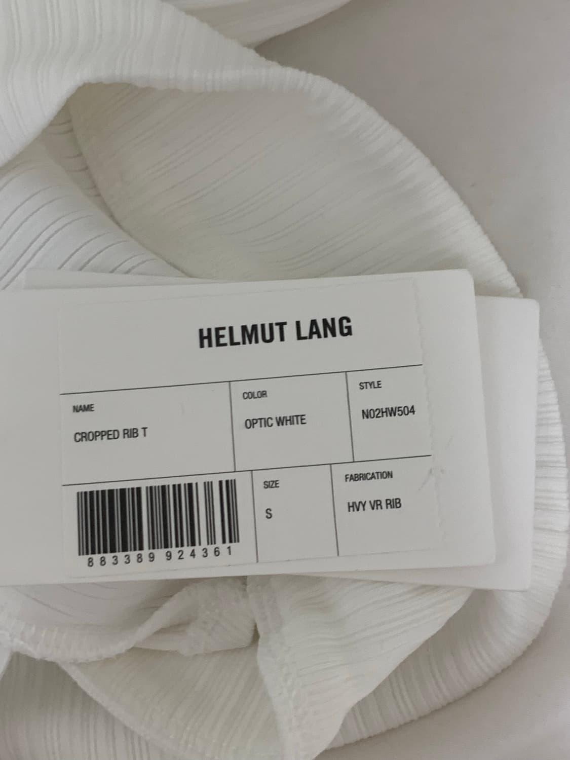 헬무트랭 우먼 리브드 탑 상품이미지4