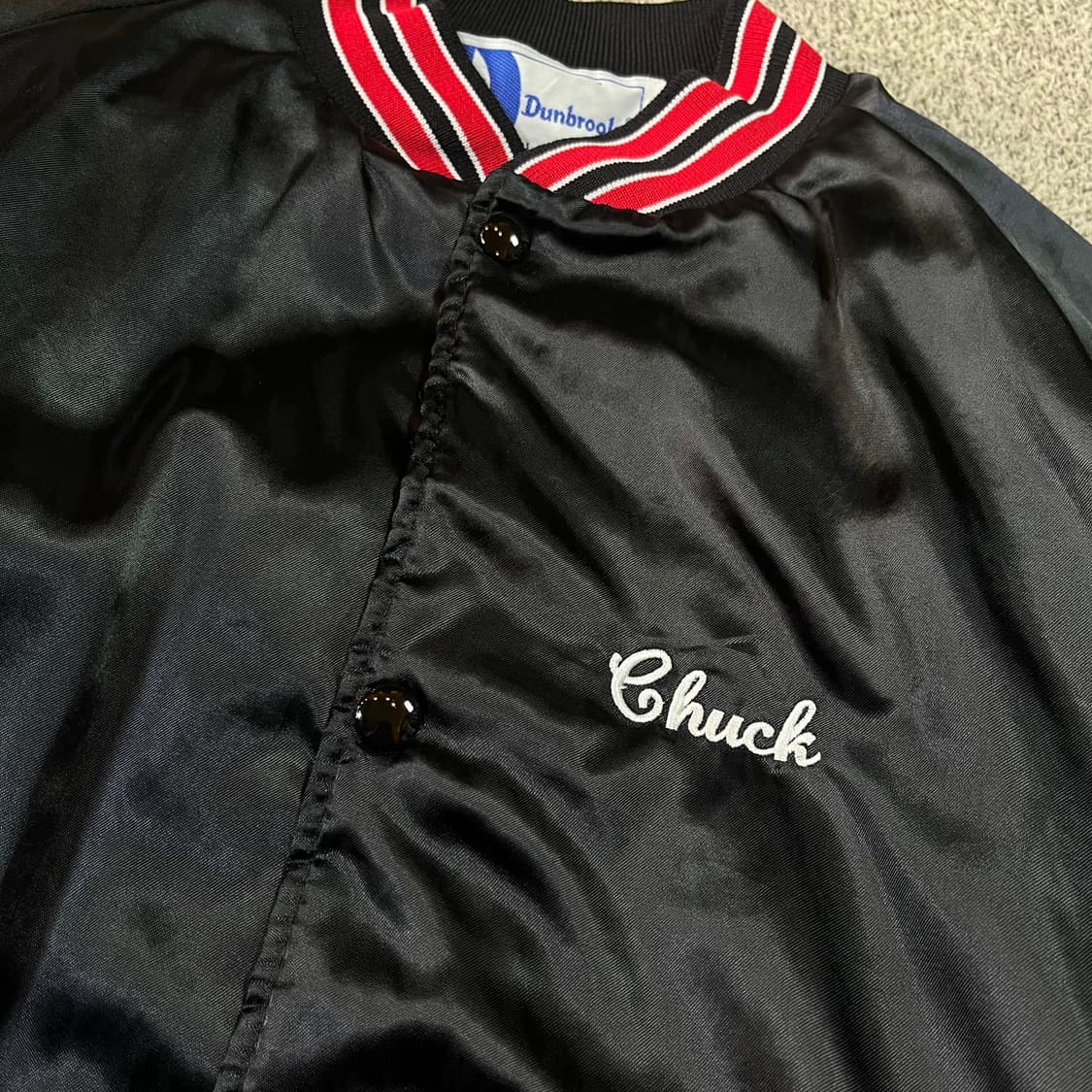 USA Vintage 던브로크 새틴 스타디움 자켓 상품이미지5