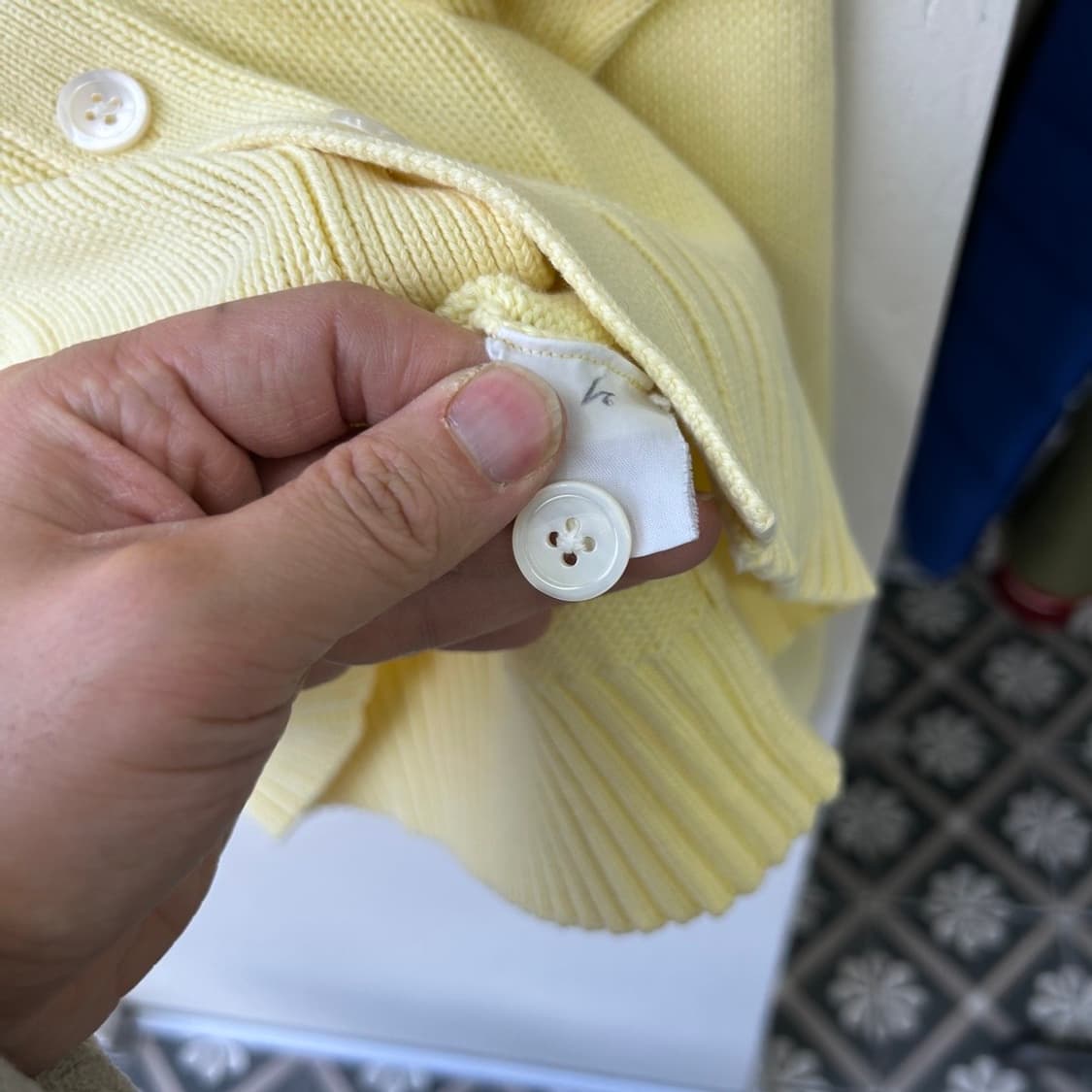 15992 - 폴로 랄프로렌 옐로우 가디건 상품이미지5