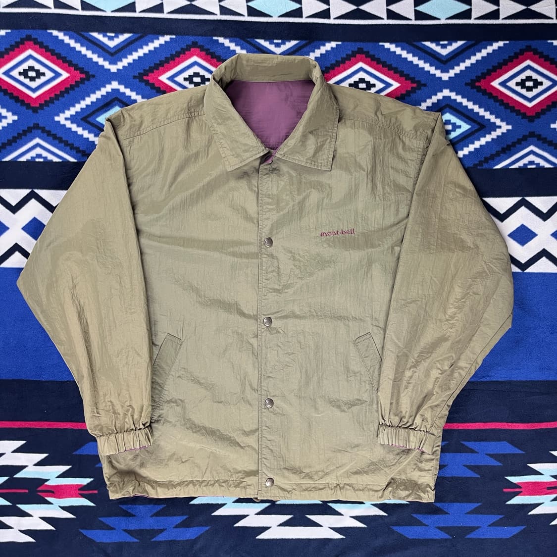 mont-bell(made japan)빈티지 리버시블 코치자켓(실측확인) 상품이미지5