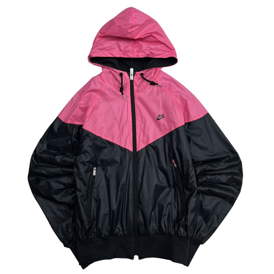 나이키 딸기우유맛 배색 블랙 후드 바람막이 L 상품이미지2