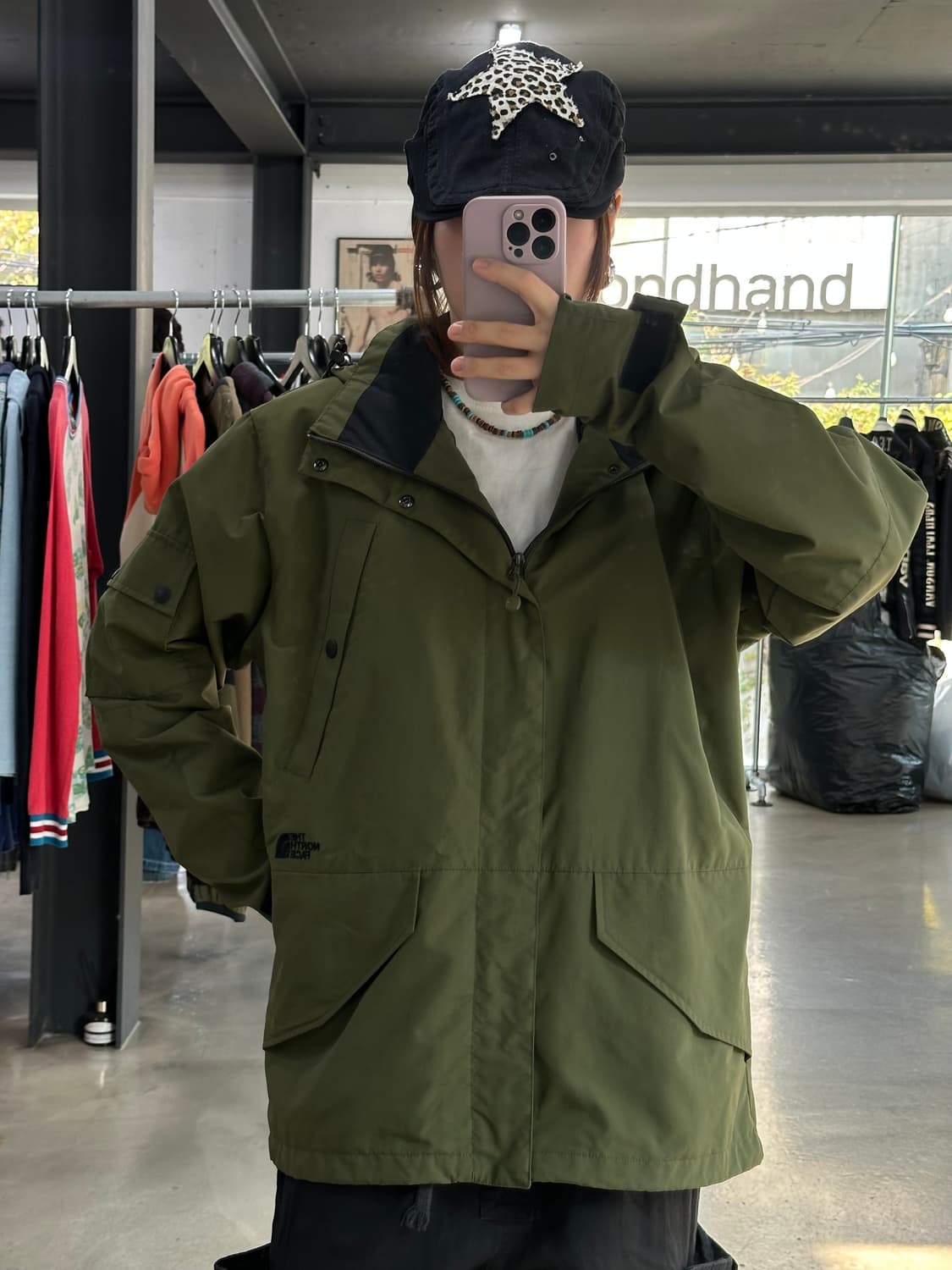 노스페이스 화이트라벨 고프코어 아론윈드자켓 상품이미지3