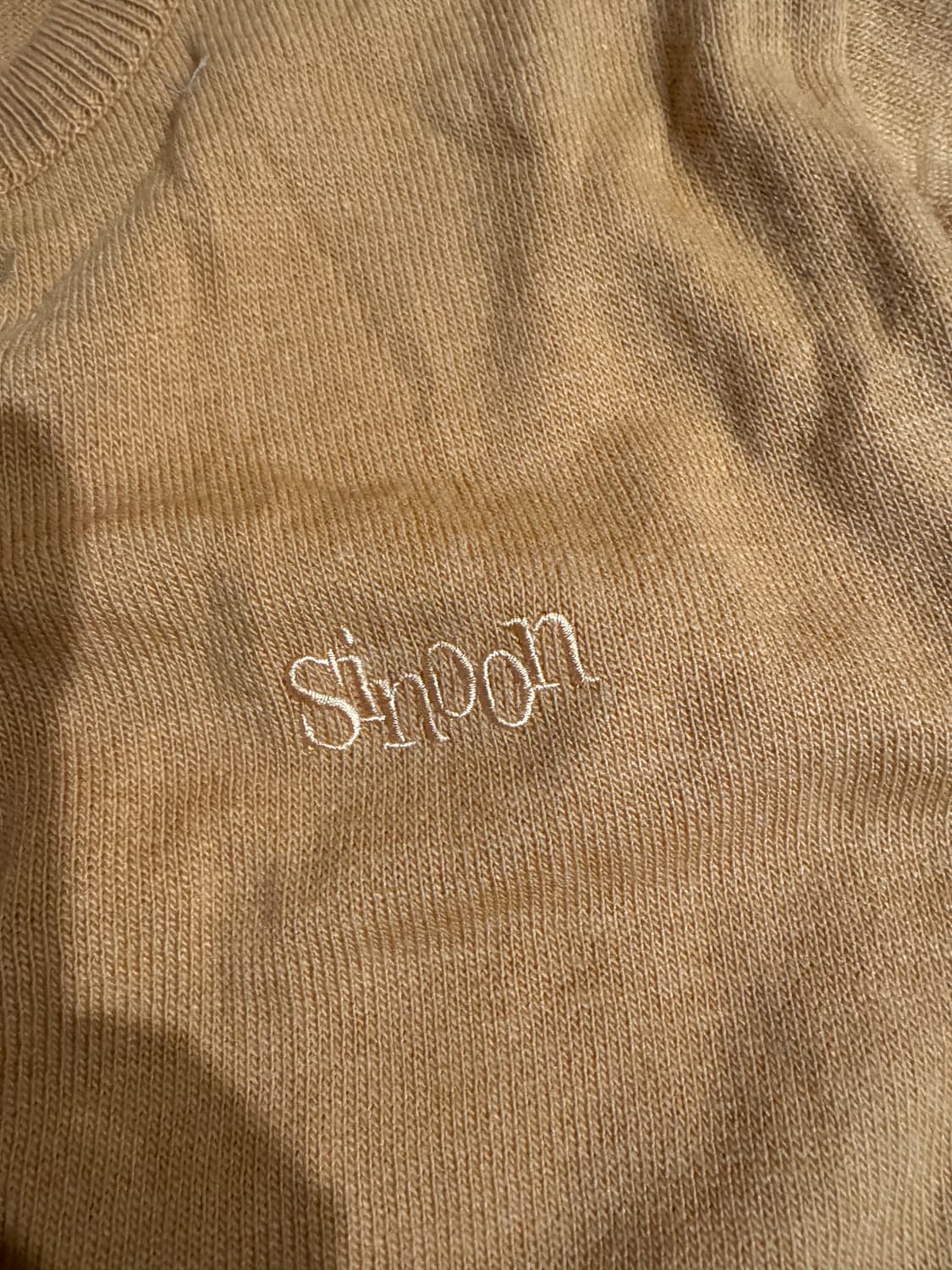 Sinoon 오렌지 니트 가디건 상품이미지2