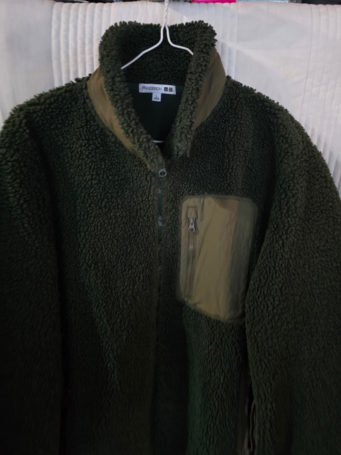 JW앤더슨 유니클로 뽀글이 자켓 상품이미지1