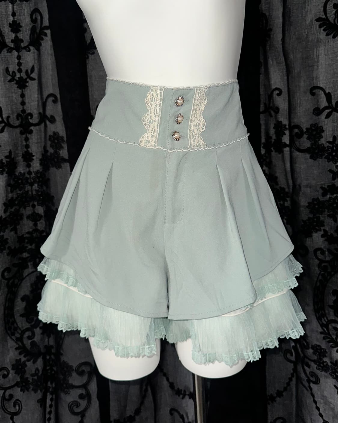 blue lovely skirt pants 상품이미지2