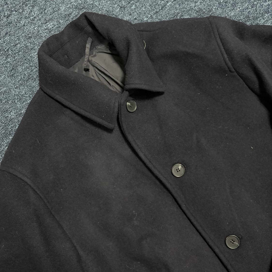 Concepts 1 one 네이비 반코트 상품이미지3