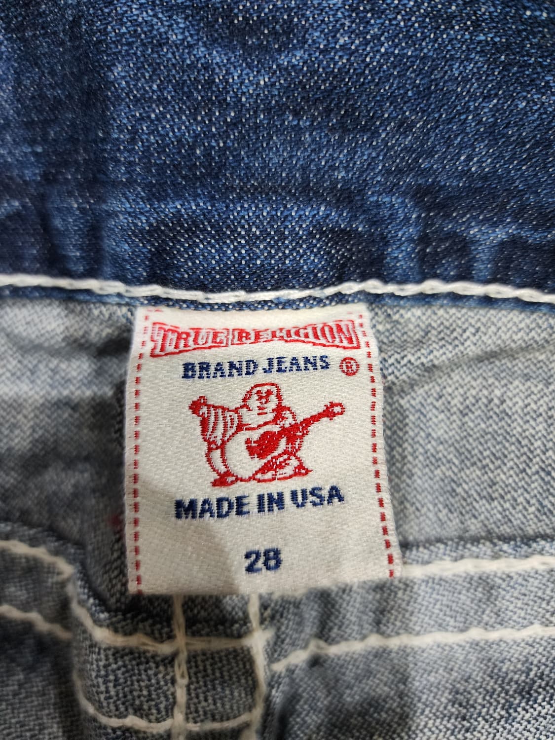 트루릴리젼 Section Billy Big T 빌리 빅티 스티치 데님팬츠 상품이미지7