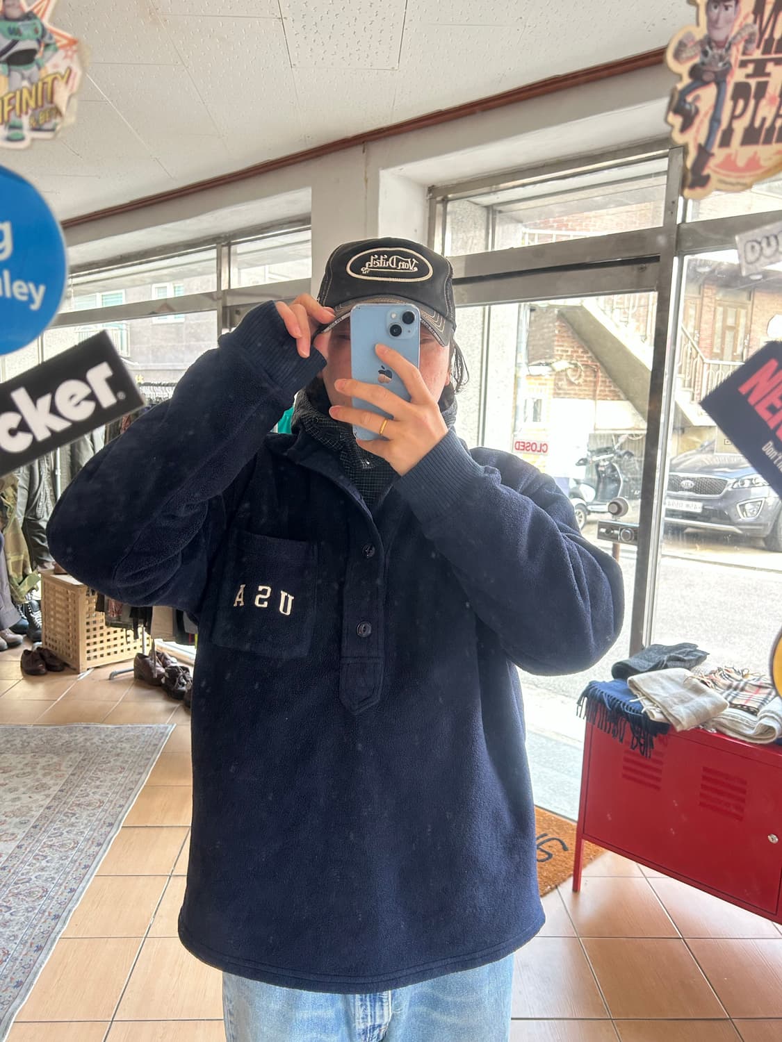 90‘s USA 폴로스포츠 플리스풀오버 상품이미지9