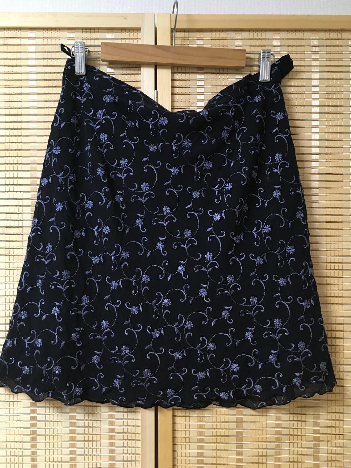 일본 빈티지 오리엔탈 자수 스커트 상품이미지1