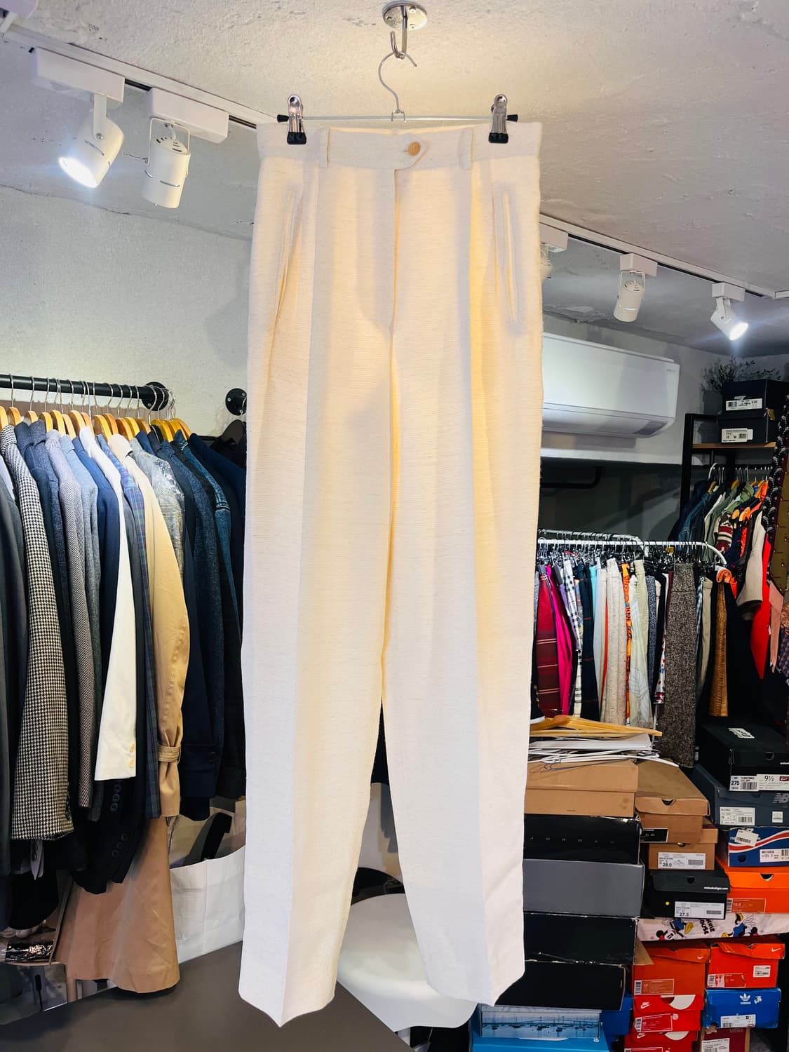 조르지오 아르마니 투턱 텍스쳐 슬랙스 (42|8 / 이탈리아제) 상품이미지1