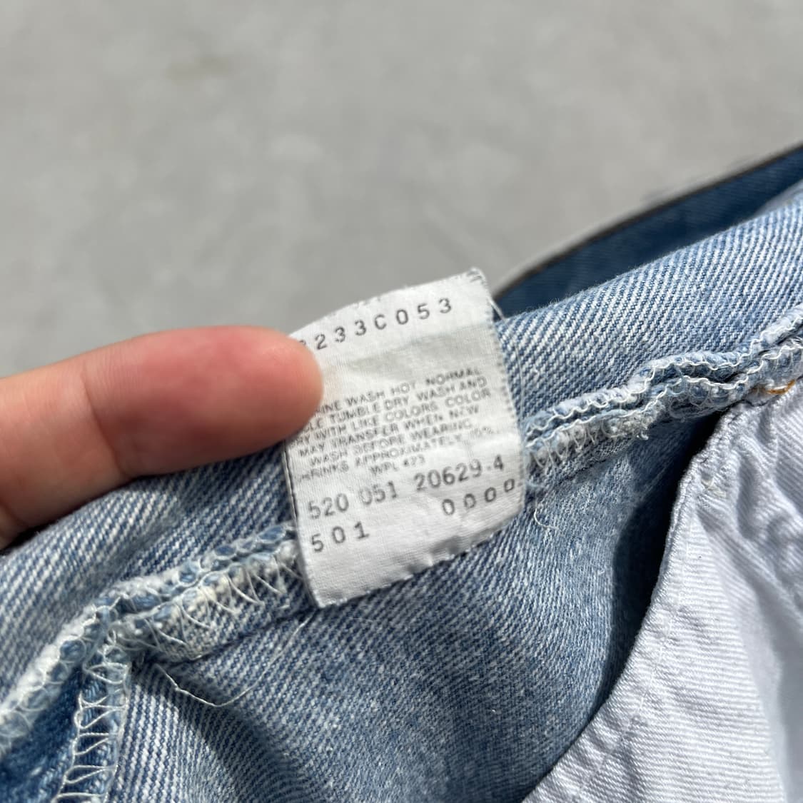 LEVI'S 501 (90's made in USA ) 상품이미지8