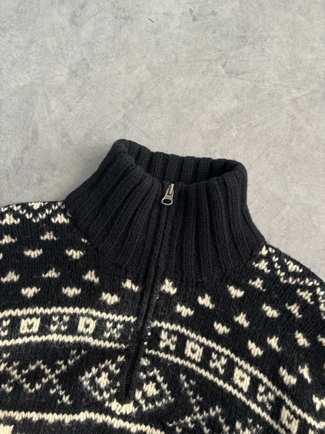 폴로 진스 헤비 울 노르딕 하프 집업 상품이미지8