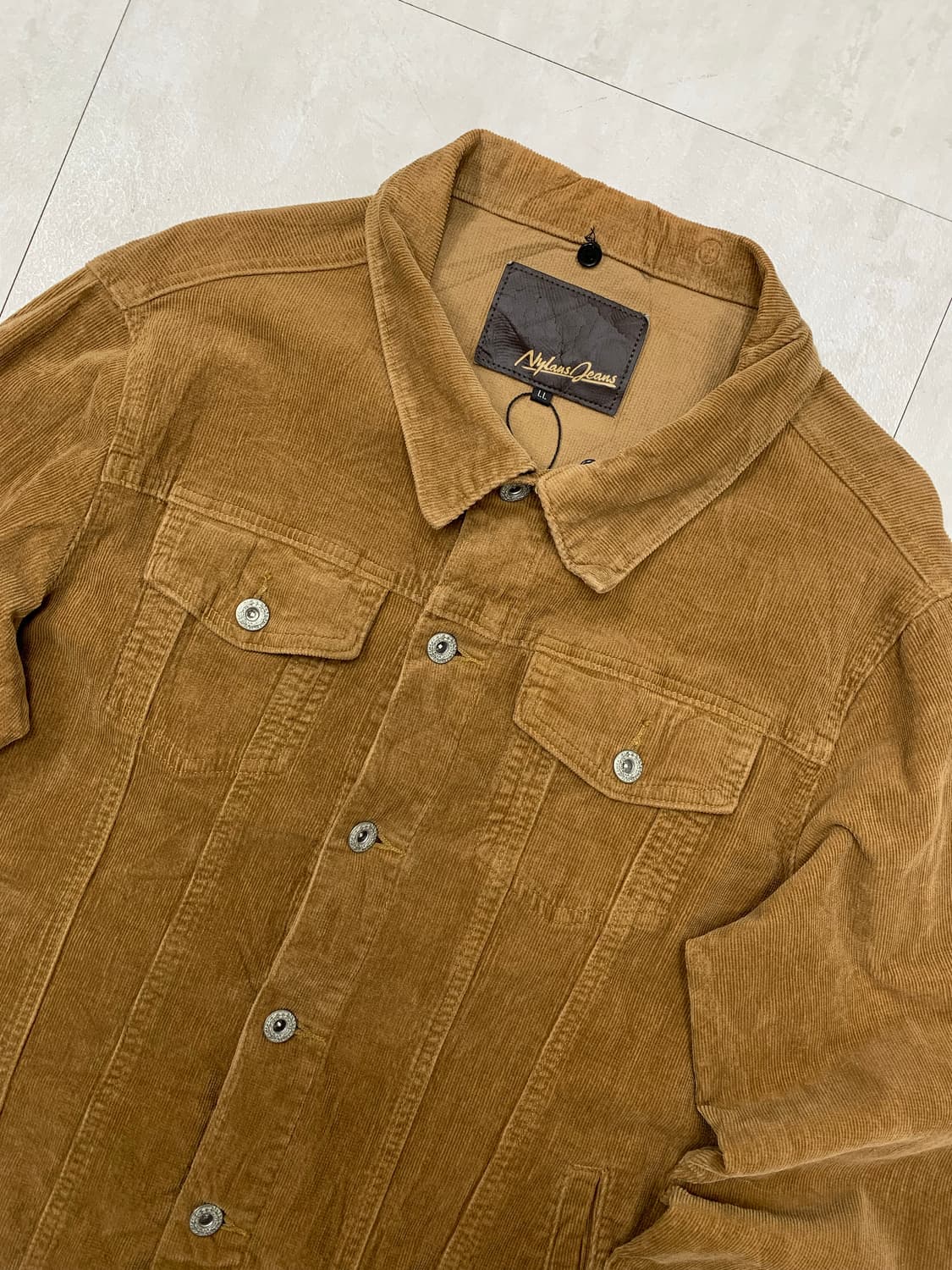 Nylaus jeans 베이지 코듀로이 자켓 #332 상품이미지2