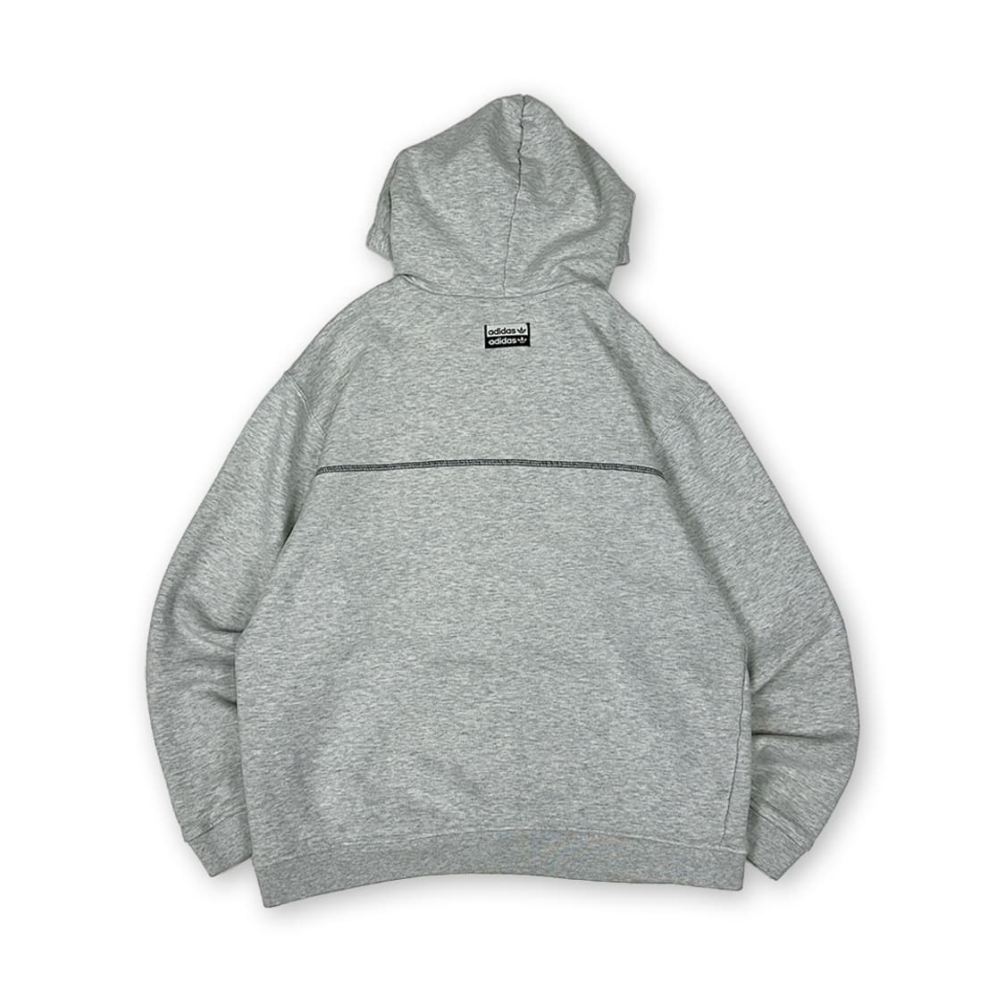 아디다스 오버로크 디테일 후드티 상품이미지2