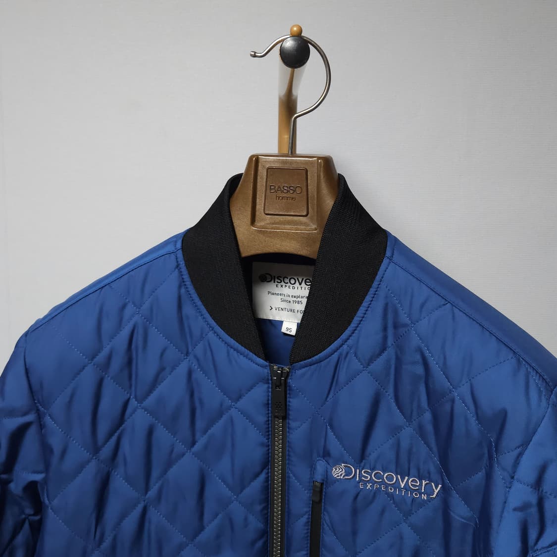 95 ) 디스커버리 남성 블루종 경량 패딩 자켓 상품이미지2