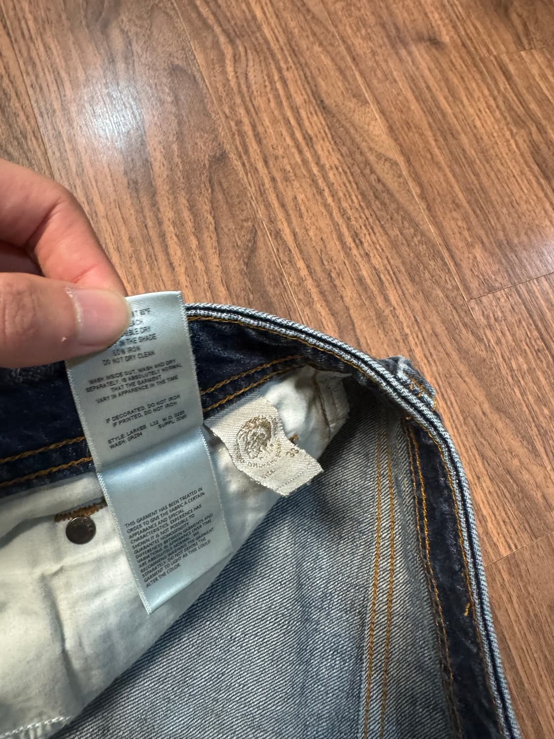 [정품] 디젤 청바지 33사이즈(매장 구매가 38만원) 상품이미지9