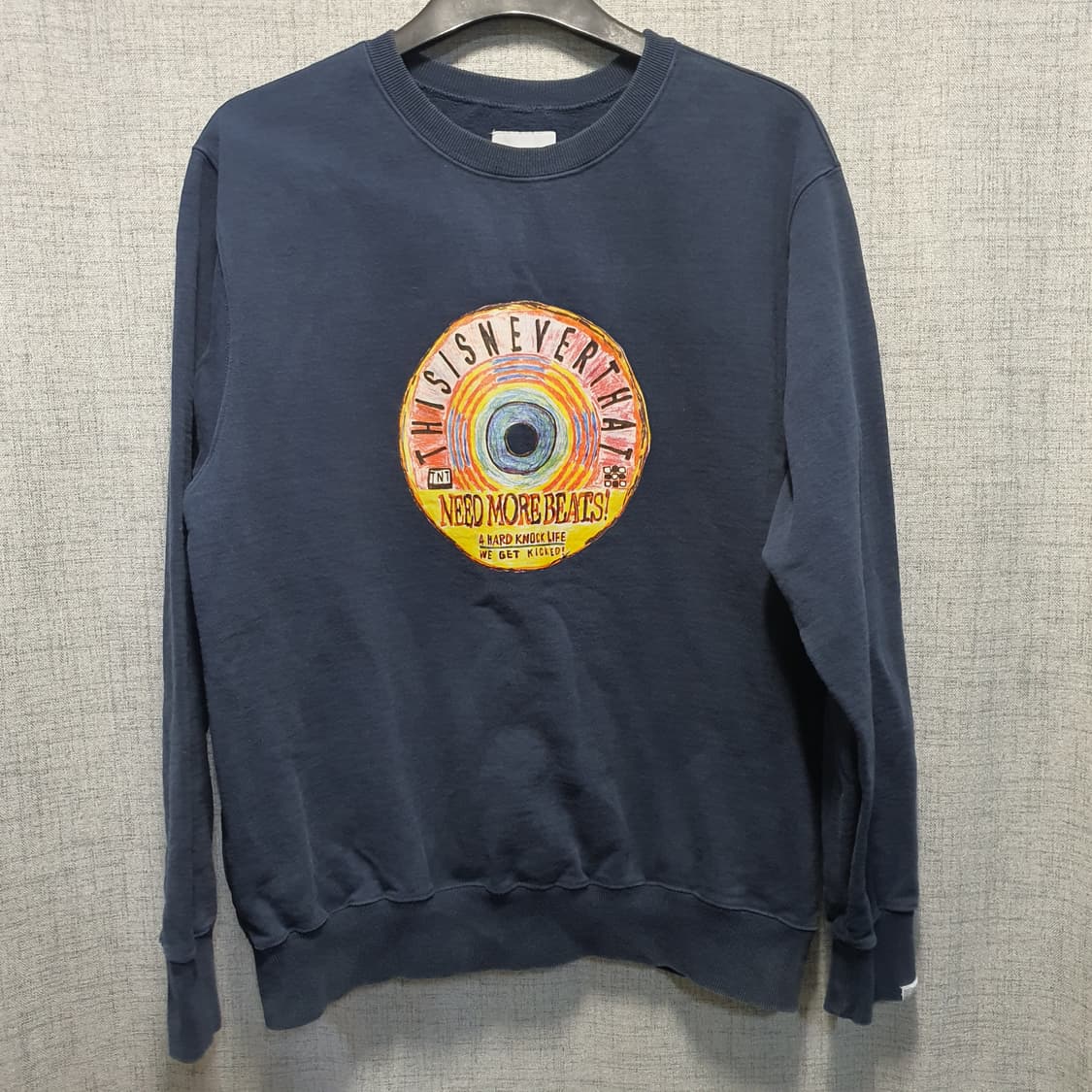 디스이즈네버댓 남성 프린팅 기모 맨투맨  상품이미지1