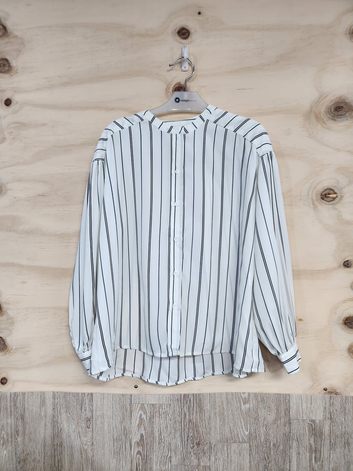 440) 유메르 umer 스트라이프 블라우스 상품이미지1