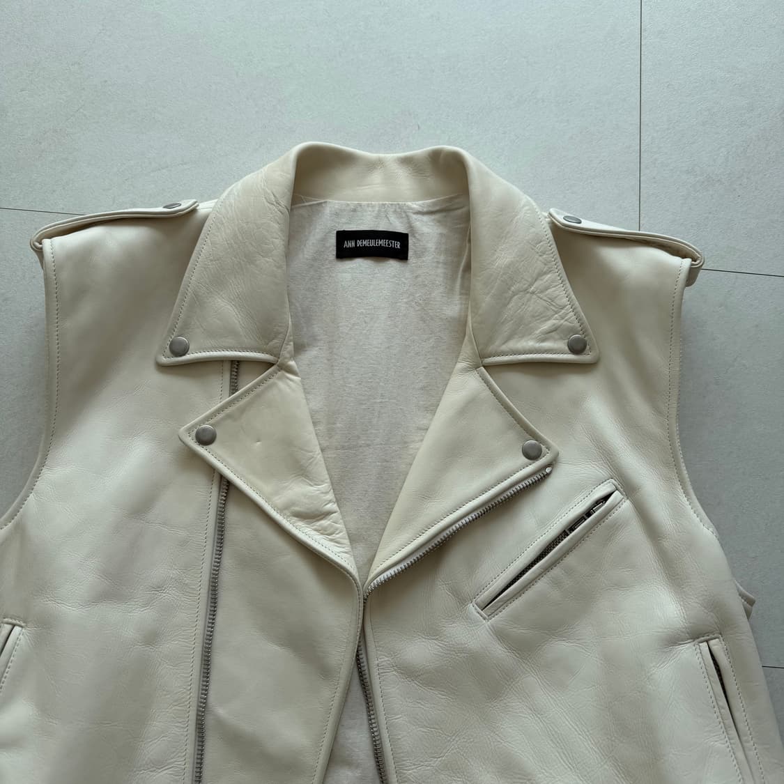 ann demeulemeester vest calf skin 52 상품이미지4