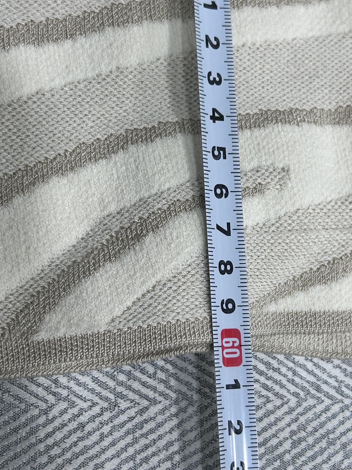 [S] COS 코스 아이보리 웨이브 오버핏 니트 여성 S사이즈 상품이미지10