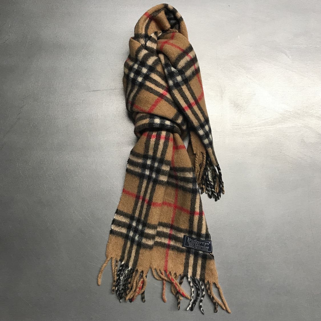 버버리 정품 캐시미어 머플러 베이지 상품이미지1