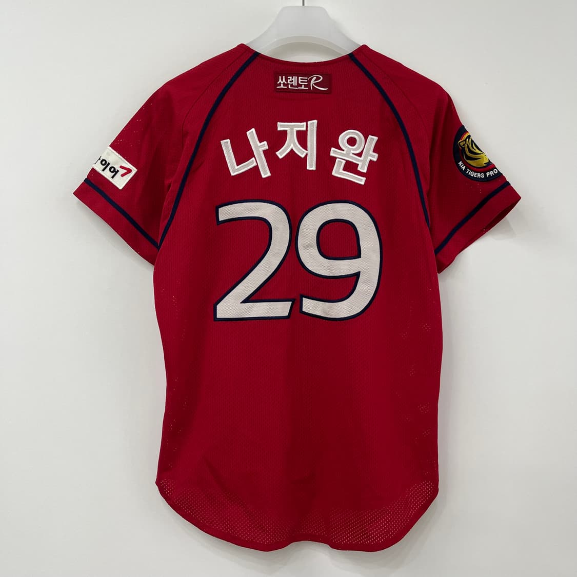 기아타이거즈 나지완 자수마킹 야구 반팔 유니폼 상품이미지3