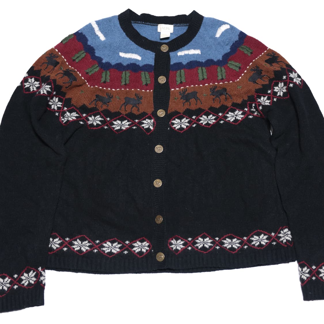 Alphs Lamswool cardigan 상품이미지1
