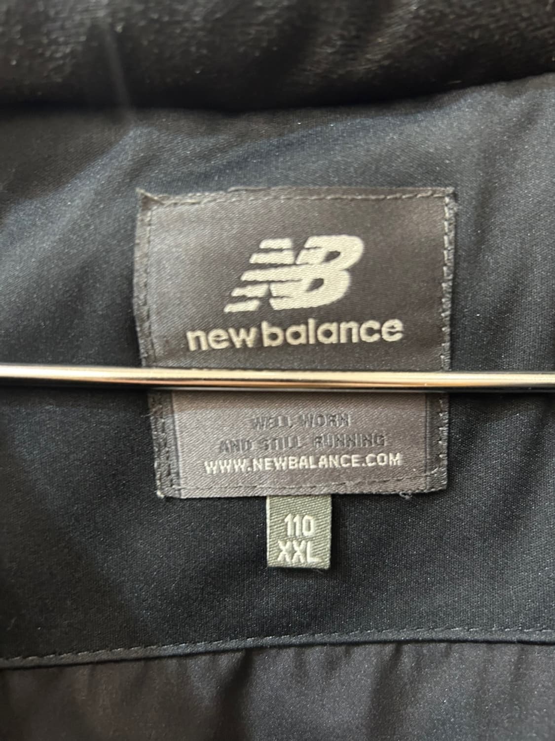 뉴발란스 NB로고 덕다운 조끼패딩 상품이미지3