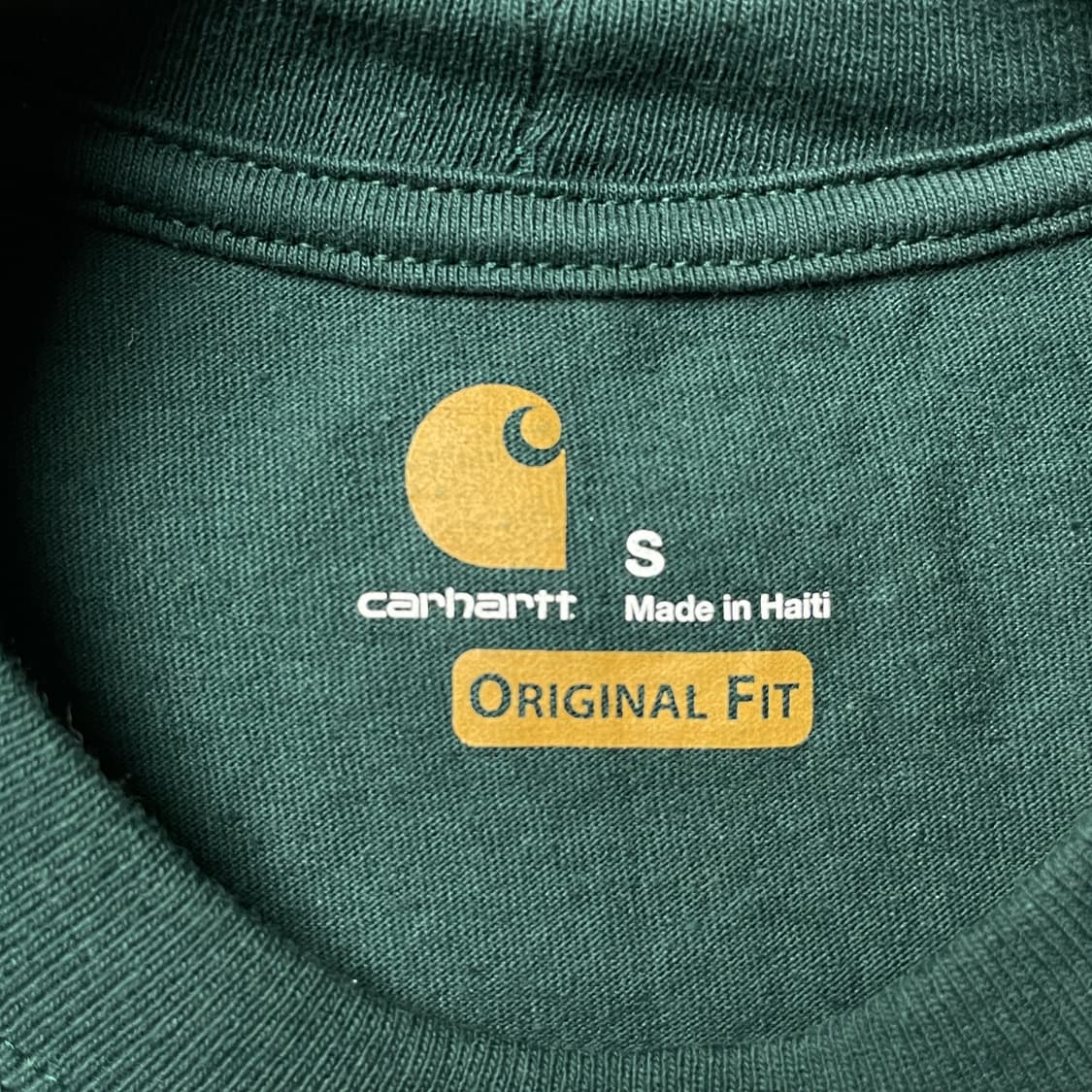 CARHARTT 칼하트 빈티지 그린 그래픽 반팔 티셔츠 A01148 상품이미지9