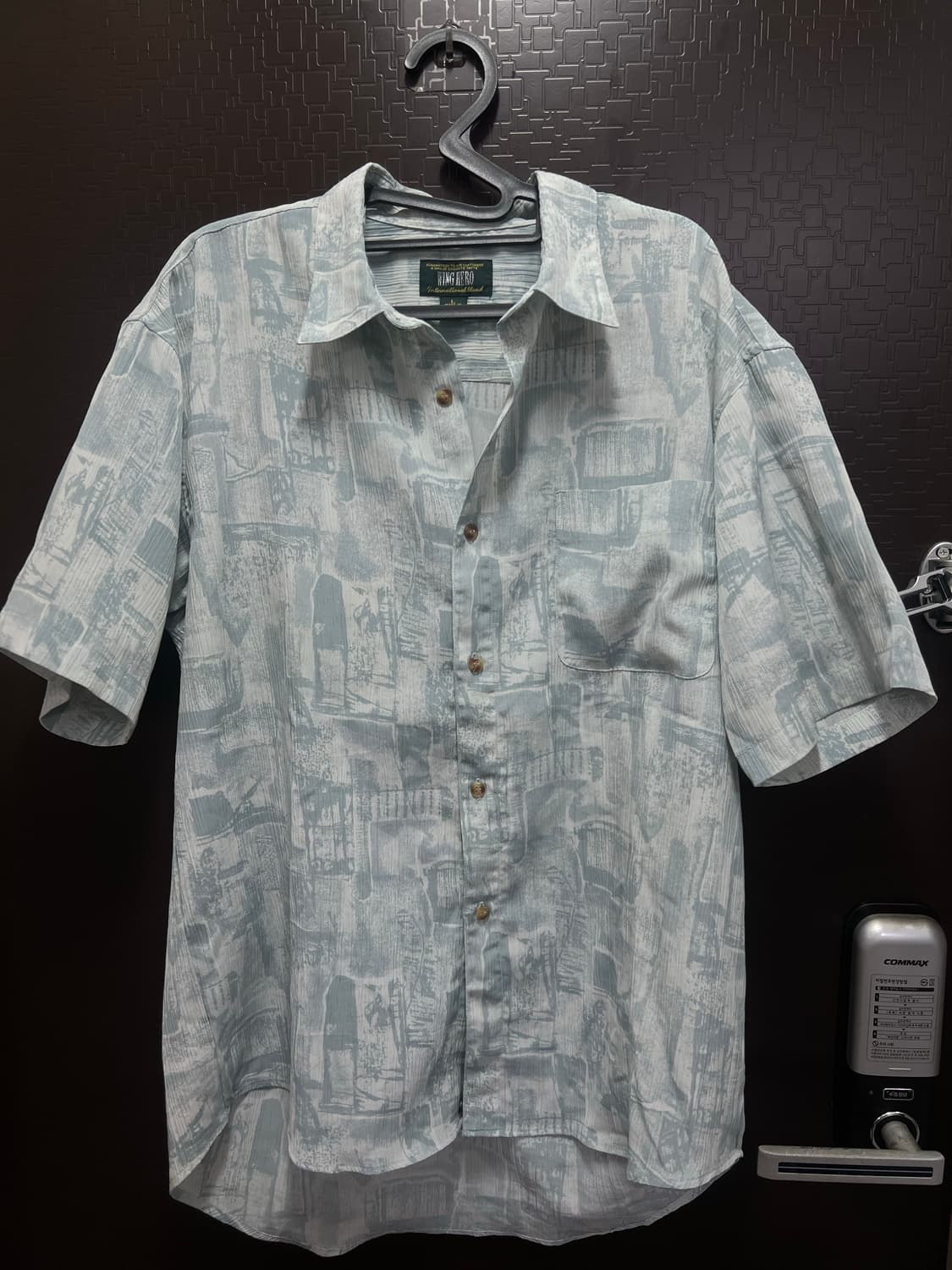 그런지 빈티지 반팔 셔츠  상품이미지1