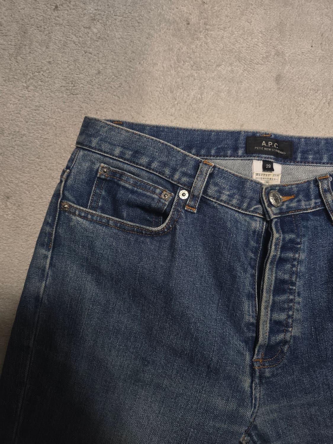 아페쎄 데님 청바지 30 상품이미지2