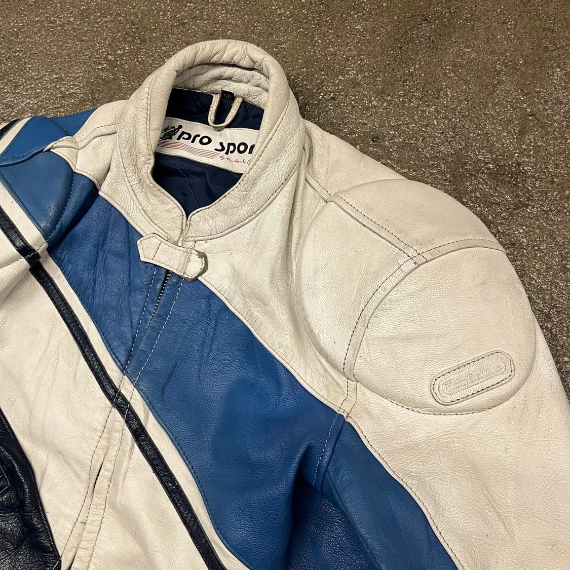 80s Hein Gericke 가죽 레이싱 자켓 (95) 상품이미지2