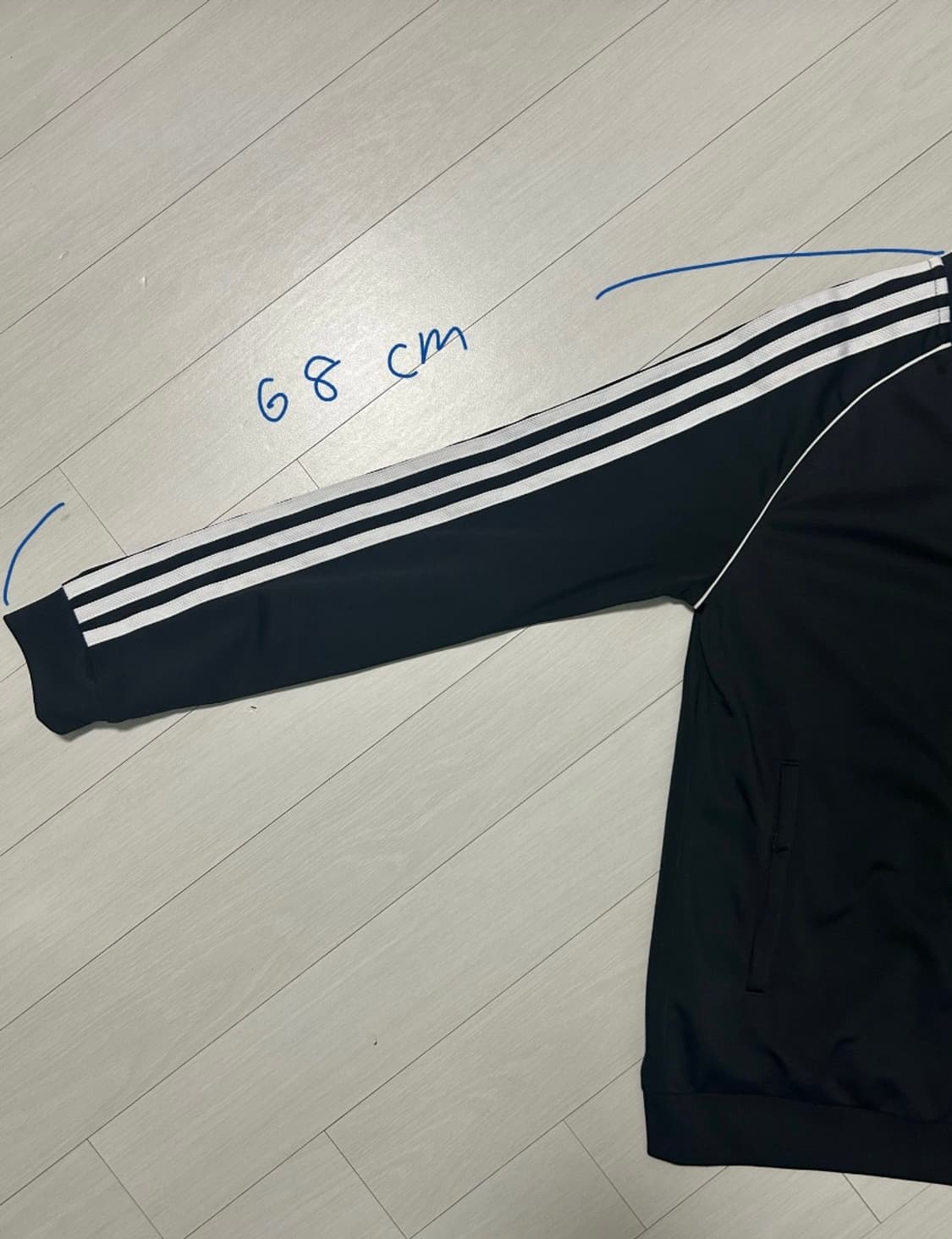 아디다스 블랙져지 상품이미지3