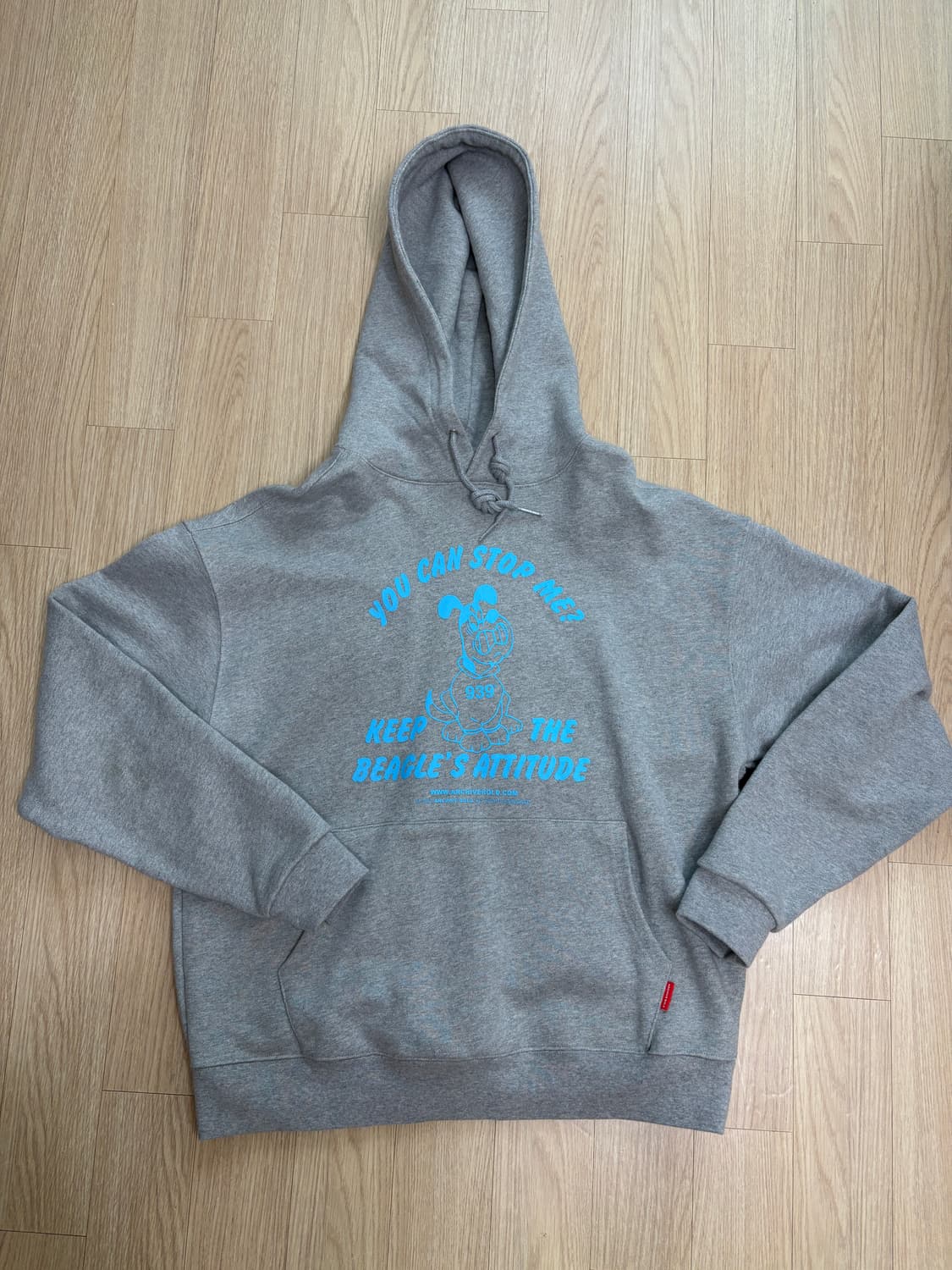 아카이브 볼드 후드티 S사이즈 상품이미지1