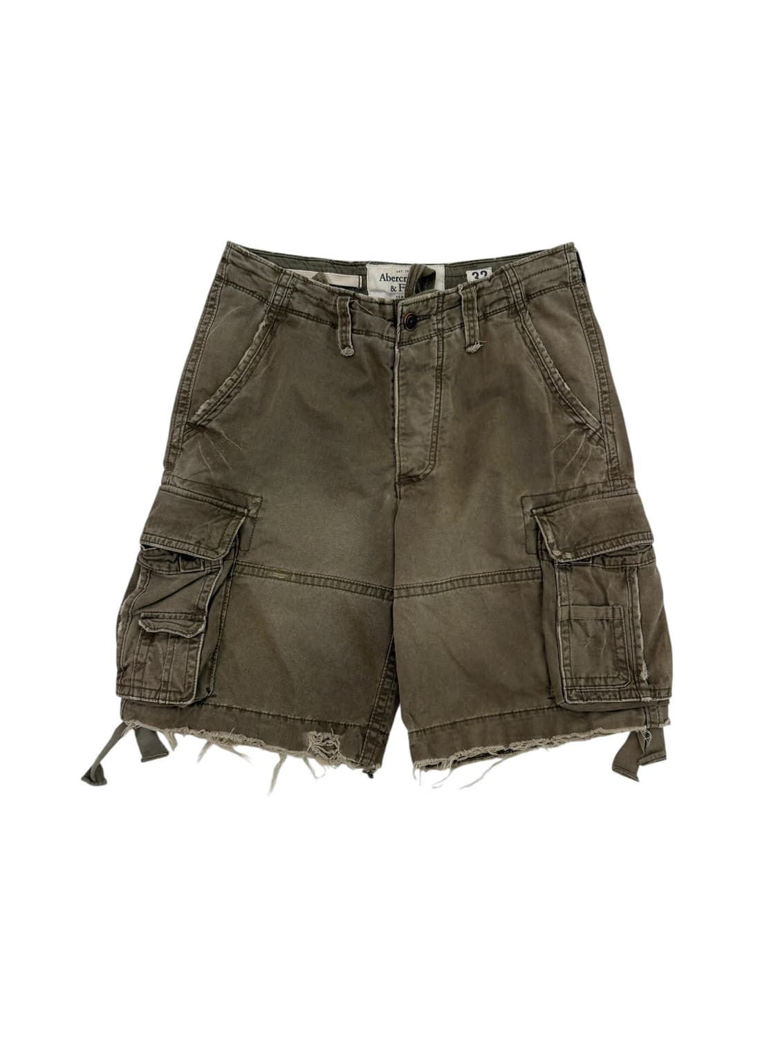 아베크롬비 카키 브라운 버뮤다 팬츠 상품이미지5
