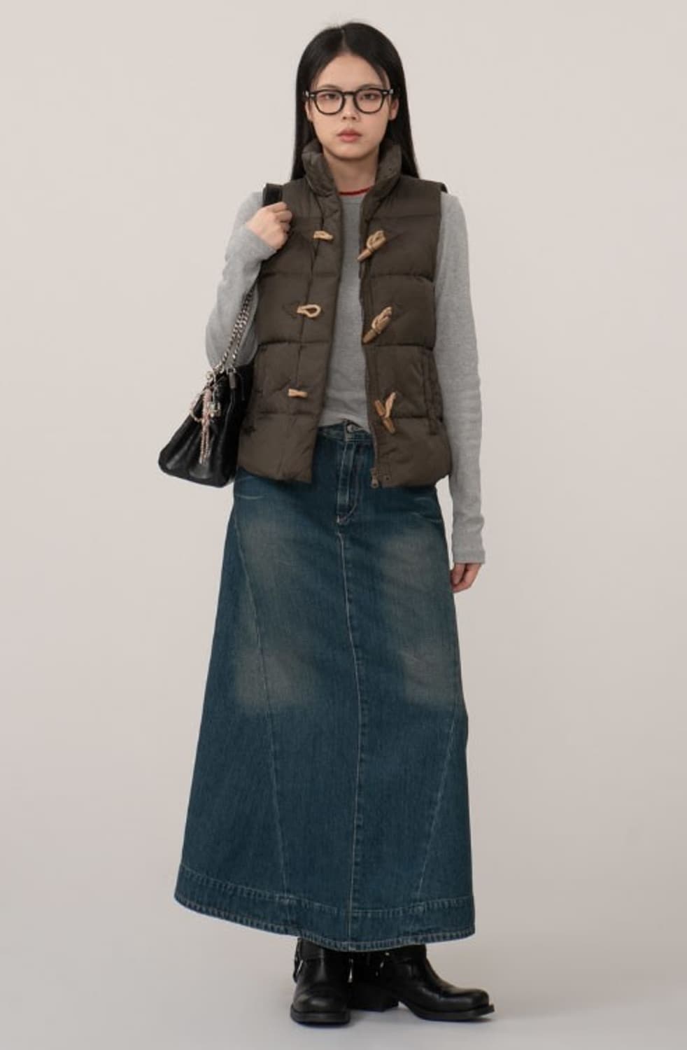 데님앤서플라이 00's 아메카지 토글 덕다운 패딩 조끼 PN7584 상품이미지2