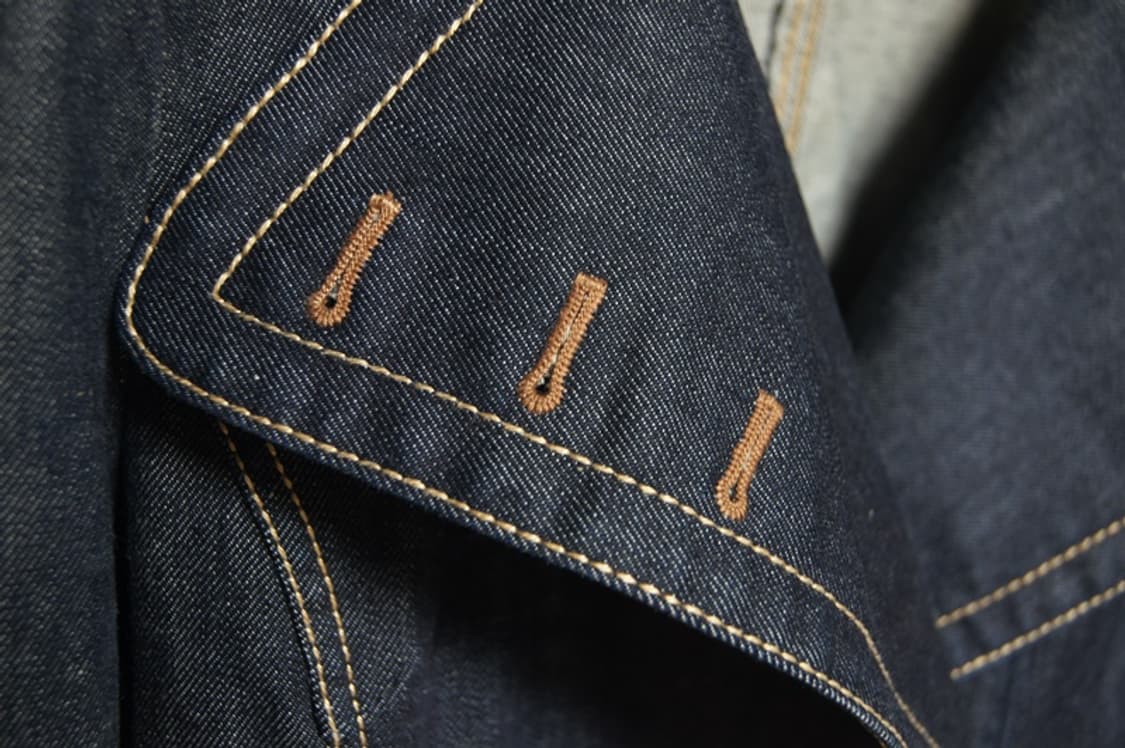 Hysteric Glamour 착용핏 멋진 데님 트렌치 상품이미지3