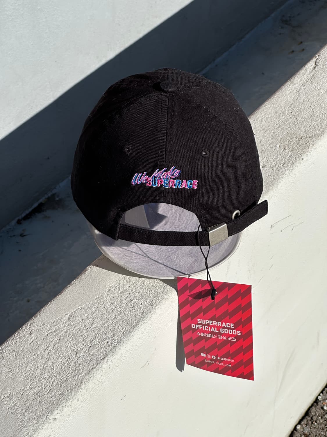 (새상품) [M-L] 슈퍼레이스 로고 볼캡 모자 상품이미지4