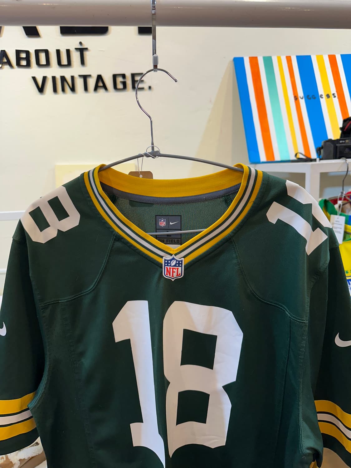 나이키 NFL 그린베이 패커스 랜달 콥 홈 저지 L 상품이미지3