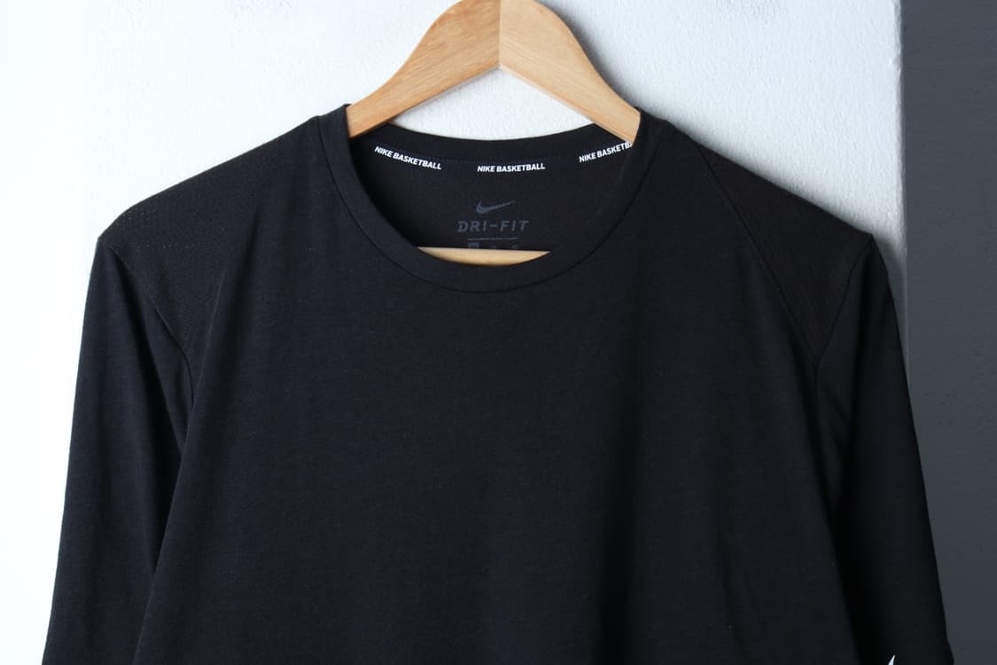 (XL-2XL) 나이키 반팔 티셔츠 드라이핏 농구 기능성 블랙-7B4A 상품이미지3