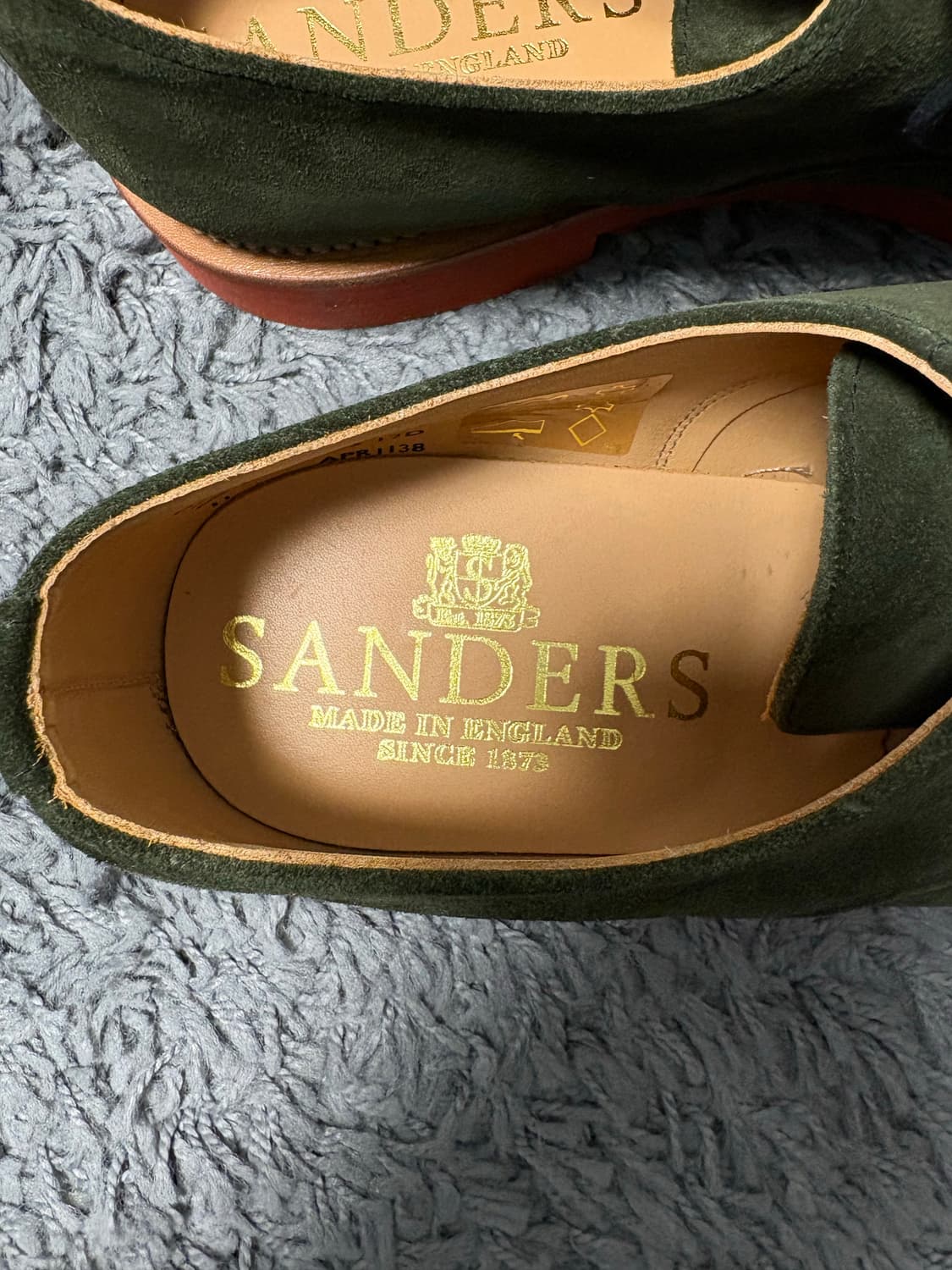 샌더스 그린 벅스슈즈 290 상품이미지2