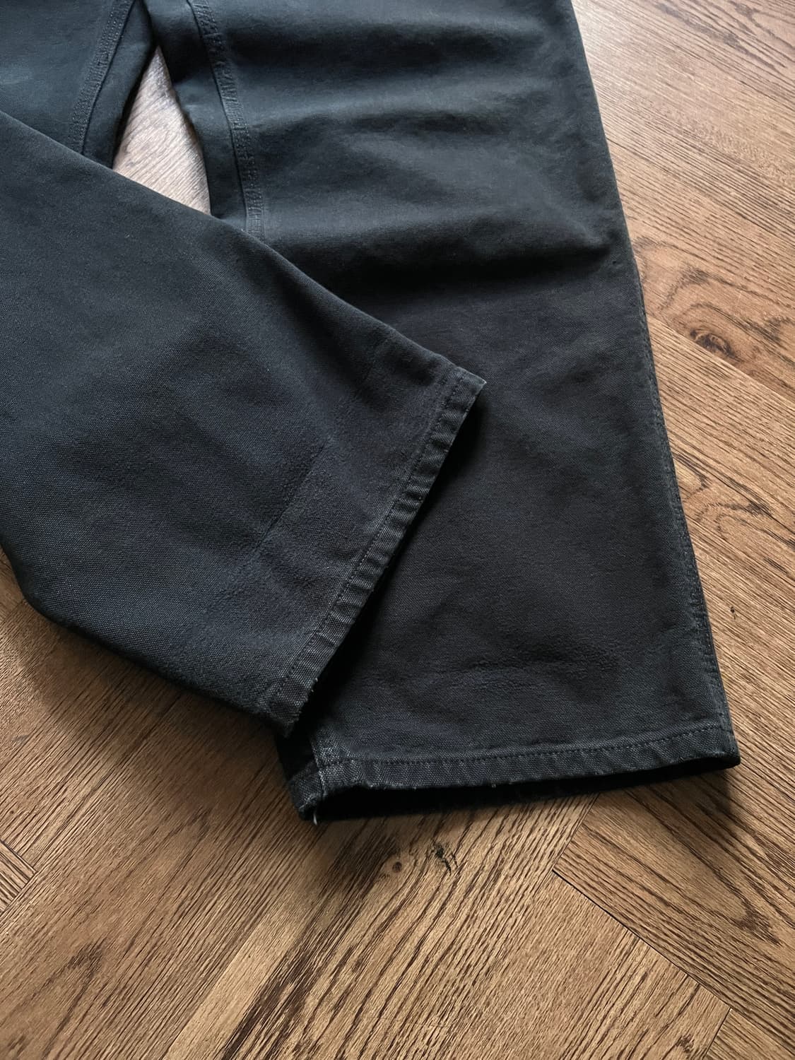 [34]칼하트 USA 빈티지 워싱 블랙 싱글니 카펜터 워크 팬츠 상품이미지3